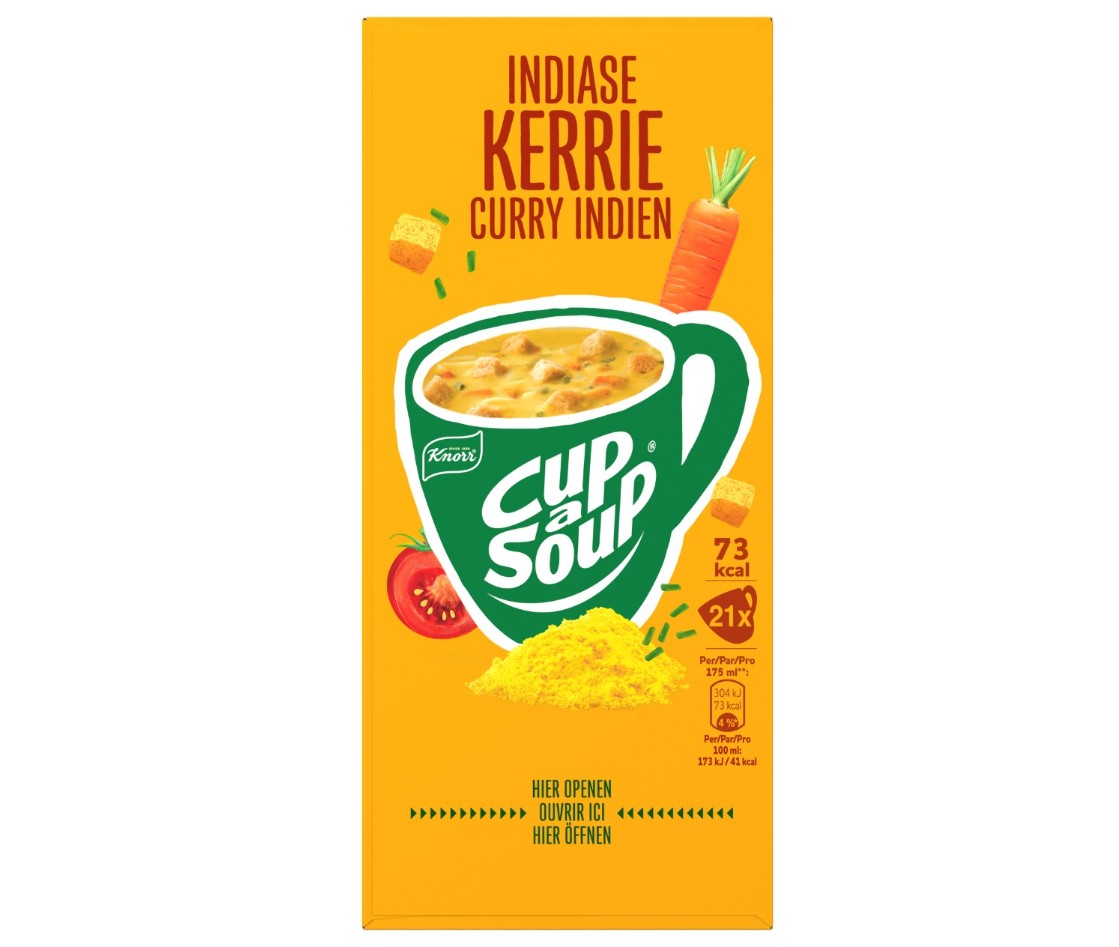 Knorr Cup-a-Soup Indiase Kerrie 21x175ml